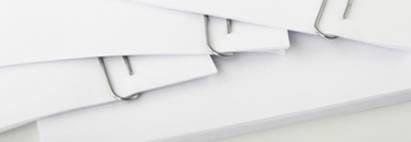 整理された書類