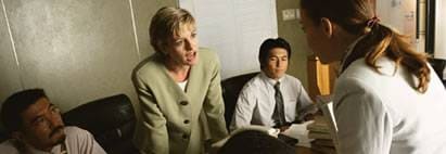 オフィスシーン